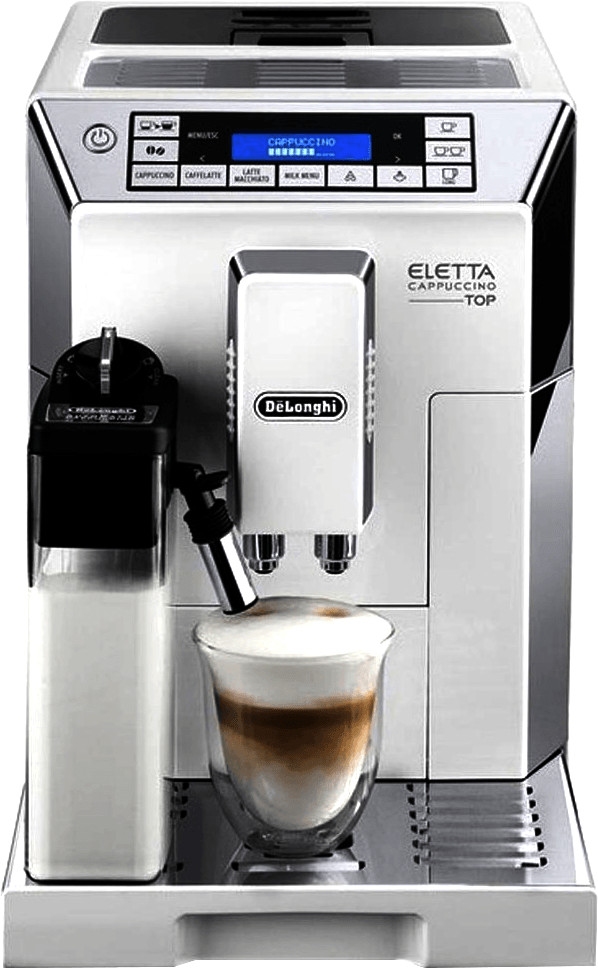 DE LONGHI ECAM 45.766.W "Eletta Cappuccino" Kaffeevollautomat | EBay