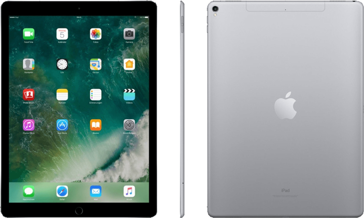 Apple iPad Pro 12.9 2017 Spacegrau 64GB LTE iOS Tablet 12,9" Retina